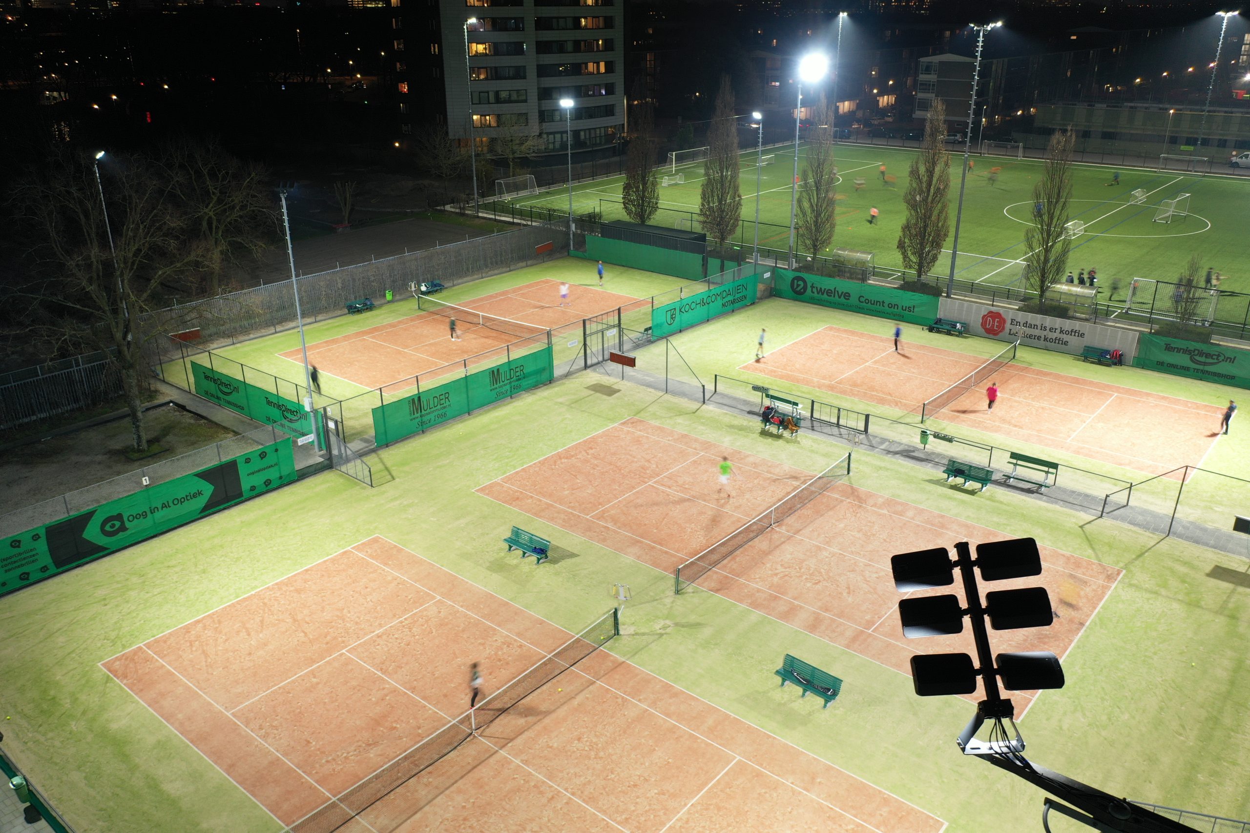 Tennisbaanverlichting - Firefly - ledverlichting